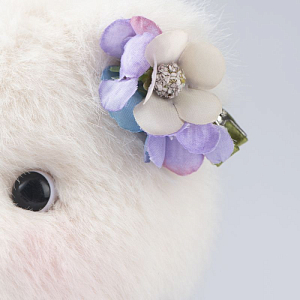 Медведь Lina TeddyTales "Незабудка", S, пудинговый, 20 см